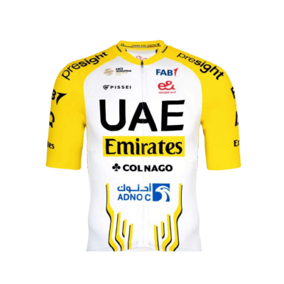 Maillot ciclismo UAE Tour de Francia Pissei manga corta