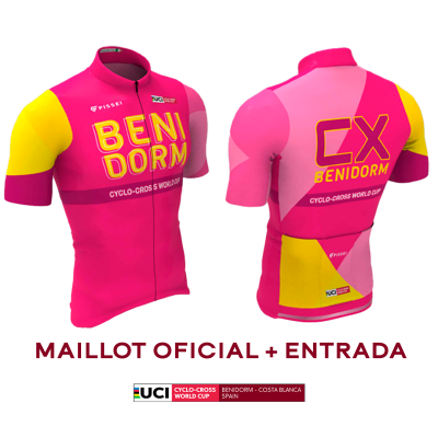 Maillot copa del mundo Ciclocross Benidorm + entrada