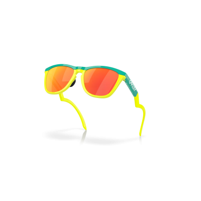 Gafas Oakley Frogskins Hybrid Celeste Tennis Ball Yellow Prizm Ruby