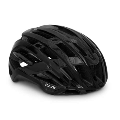 Casco kask valegro negro brillo