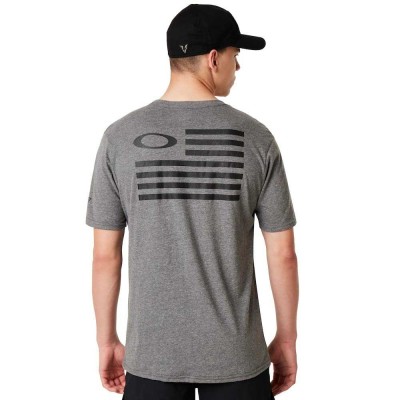 Camiseta Oakley  SI Flag de manga corta