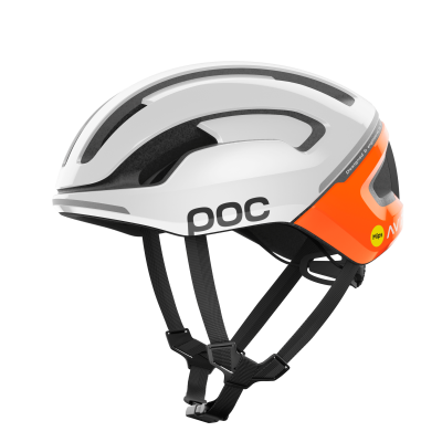 Casco poc omne air mips fluorescent orange