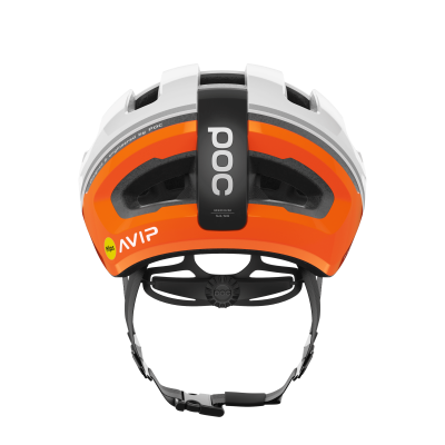 Casco poc omne air mips fluorescent orange